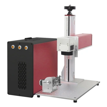 Fiber Laser Marking Machine with Fixture